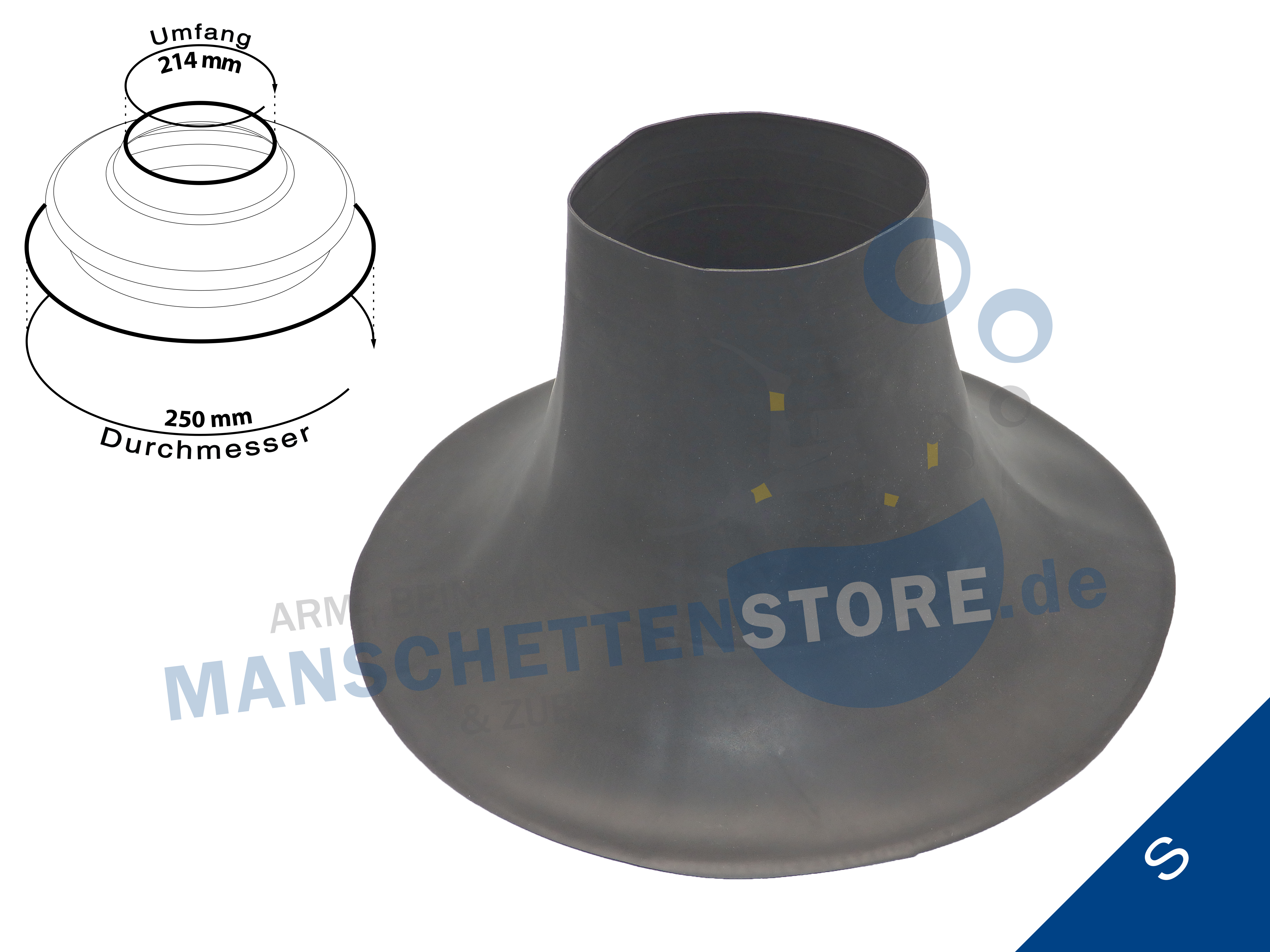 Latex Hals Manschette contor Series S