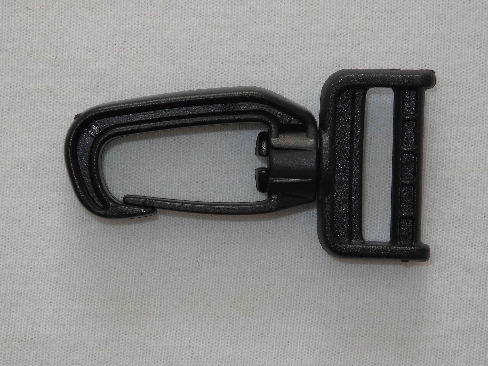 Kunststoffkarabiner drehbar für 25mm Gurtband, Karabiner, Acetal Karabiner 10