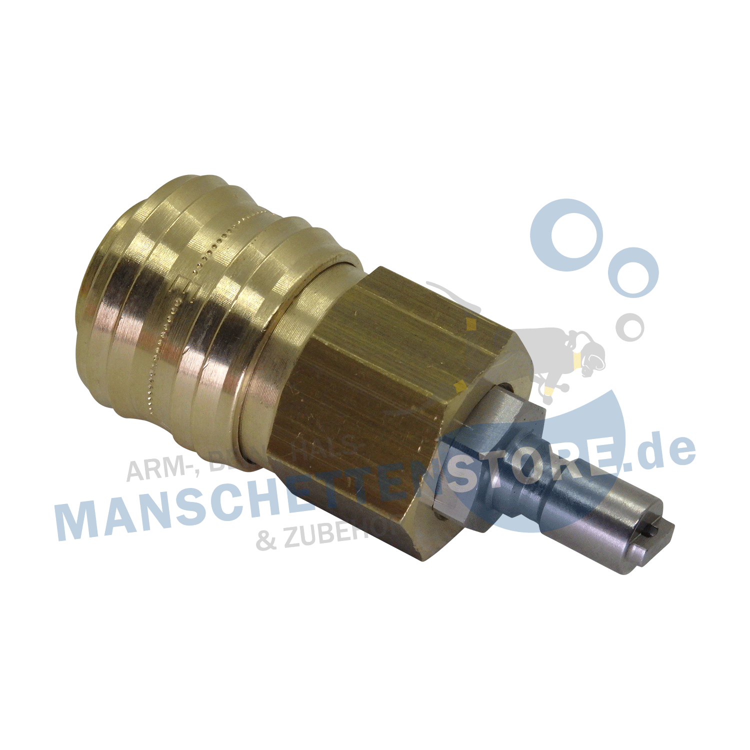 Adapter Inflatoranschluss –Werkstattkupplung 7,2mm