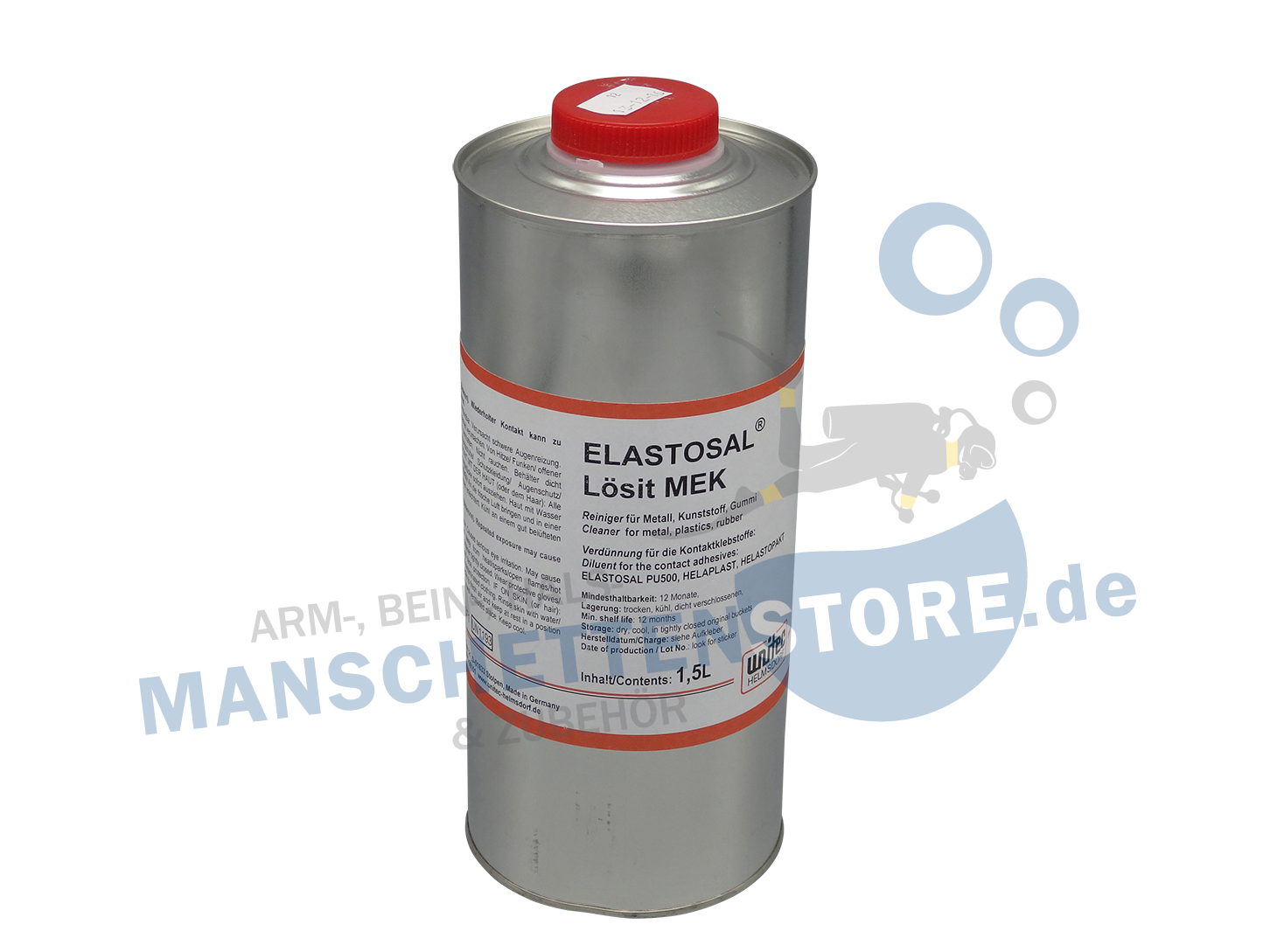 Reiniger und Verdünnung ELASTOSAL Lösit MEK 1,5l