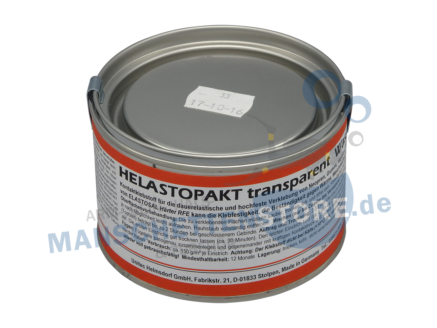 Neoprenklebstoff HELASTOPAKT-transparent - 300g