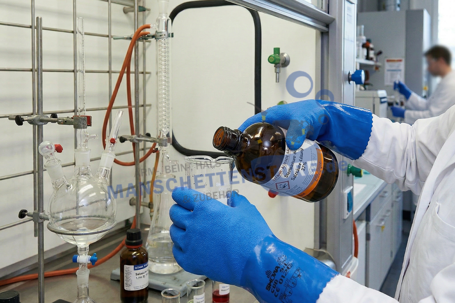 Showa 660 Chemikalienschutzhandschuhe PVC – Ölbeständig, Säurefest, Industrie 9/L 60 Paare