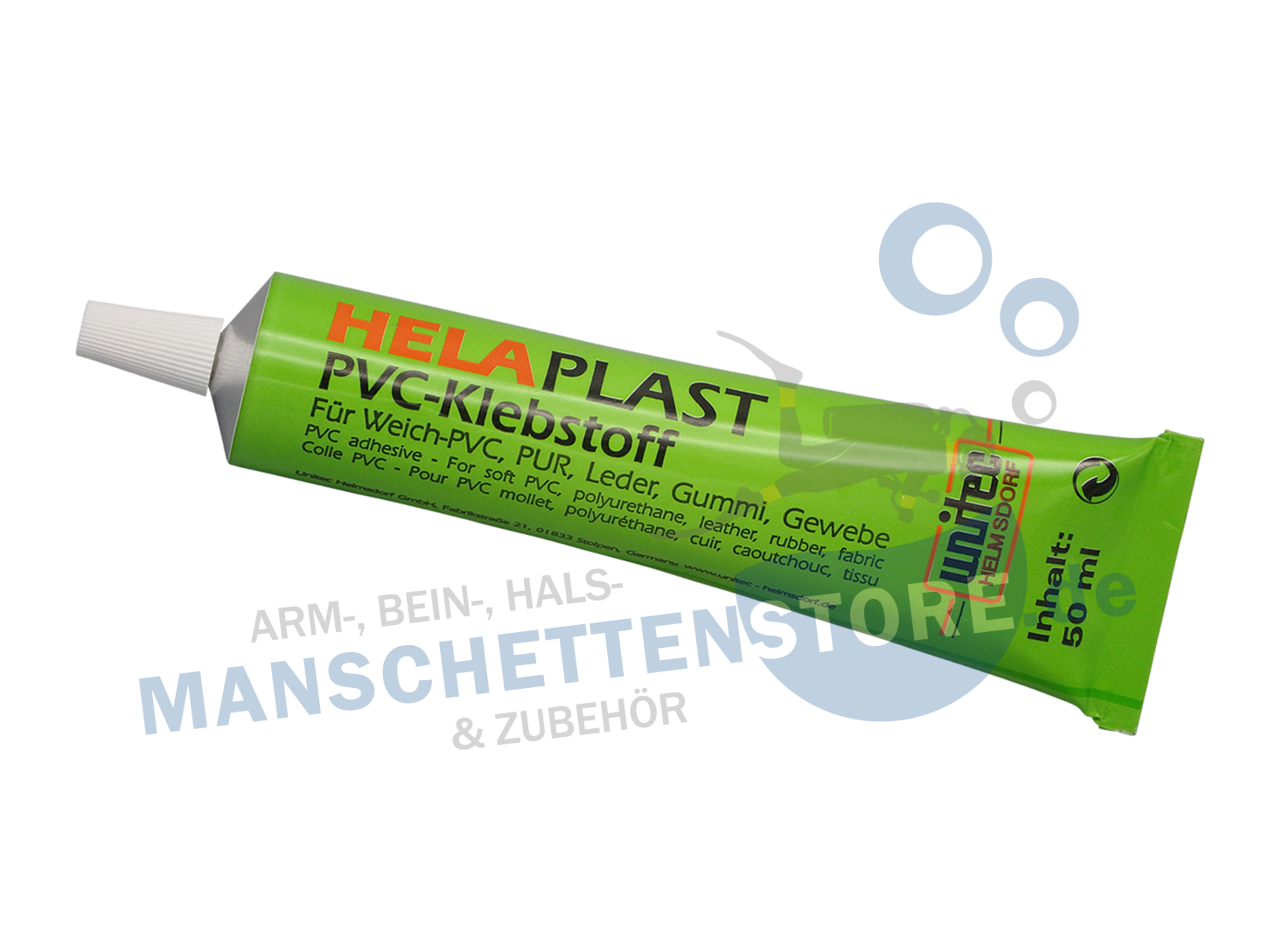 Plastikklebstoff HELAPLAST-transparent