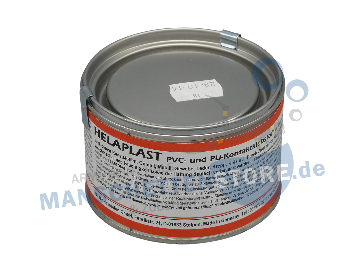 Plastikklebstoff HELAPLAST-transparent - 300g