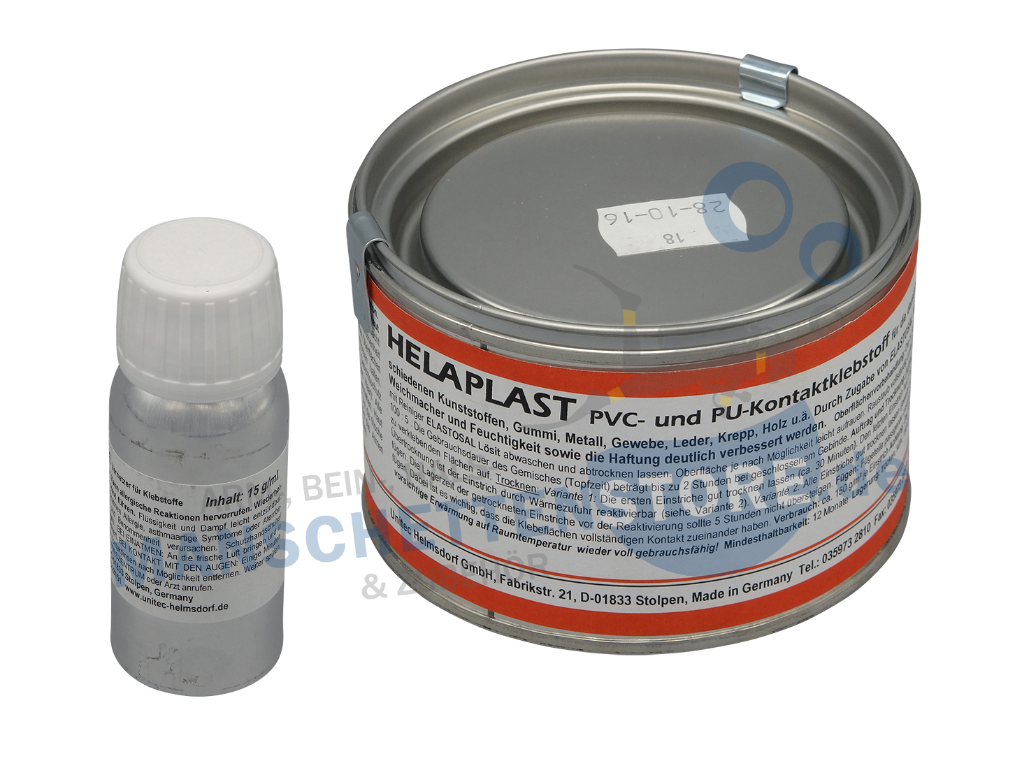 Kleberset P4D KK10 transparent 300g / P4D Härter RFE 15g